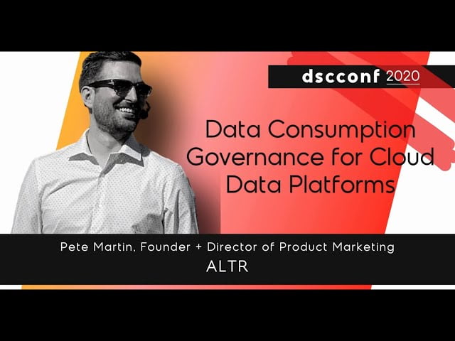 Data Consumption Governance for Cloud Data Platforms