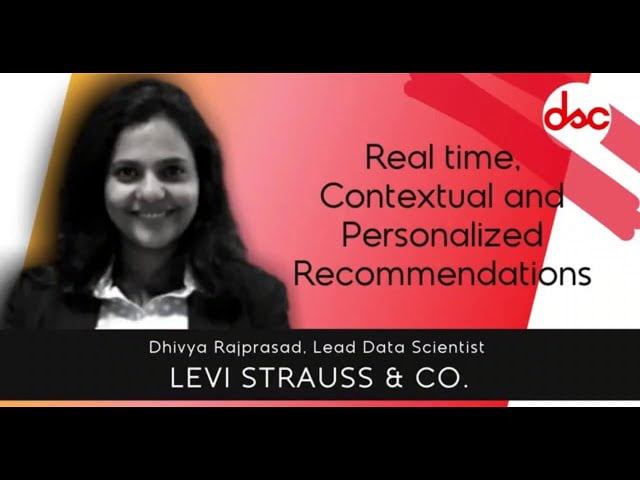 Real time, Contextual and Personalized Recommendations