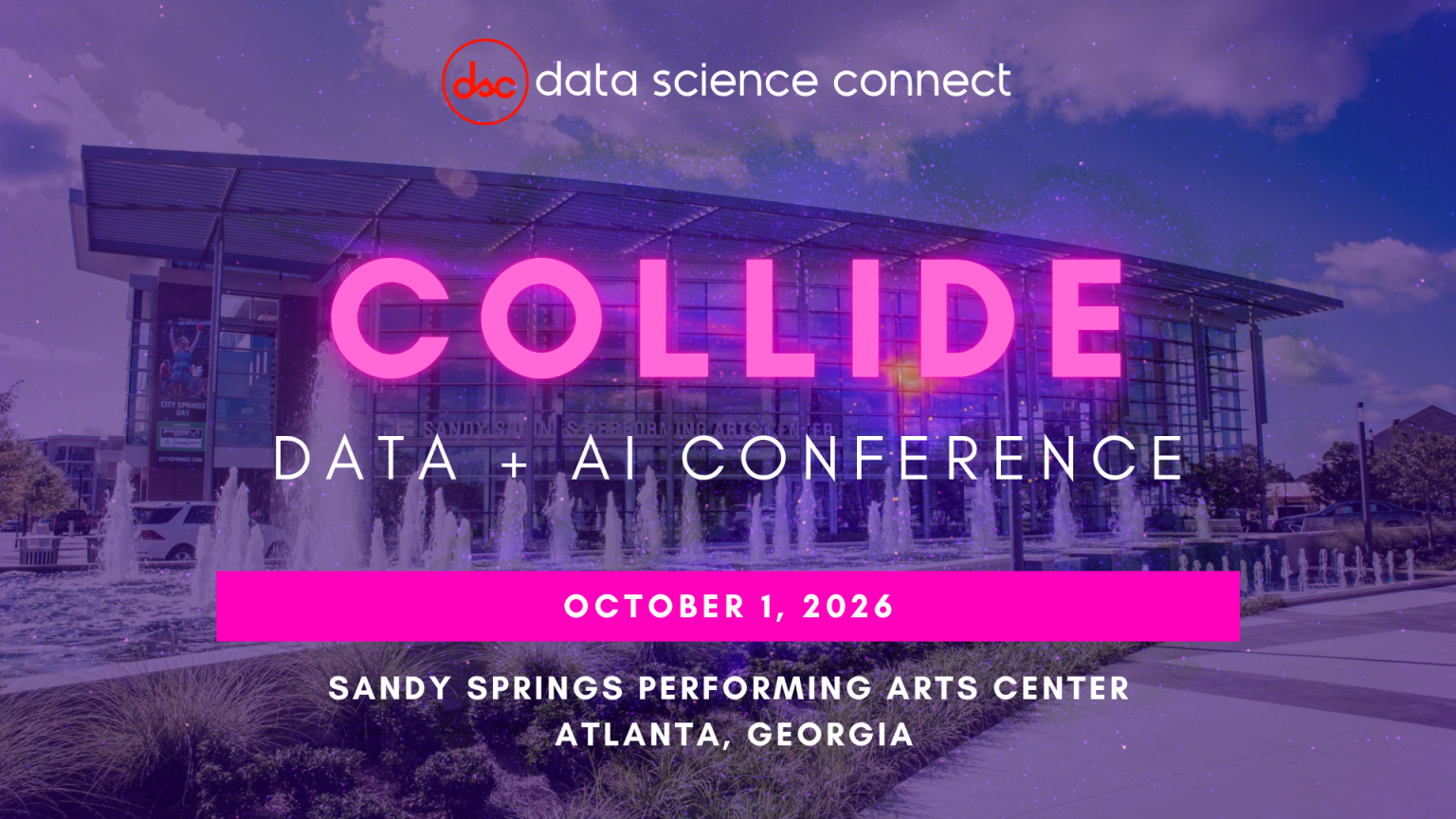 Upcoming Data And AI Events & Conferences - Data Science Connect
